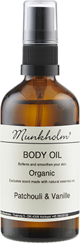 Body oil 100ml. Patchouli & Vanille