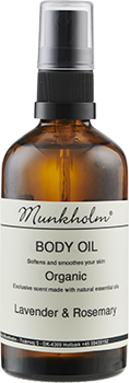 Body oil 100ml. Lavender & Rosemary