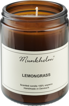 Soy Wax Ljus - Lemongrass 180ml.