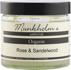 Saltscrub Rose & Sandelwood 300g (Fel billede)
