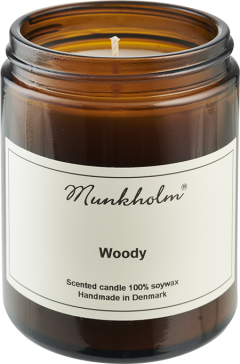 Soy Wax Ljus - Woody 180ml.
